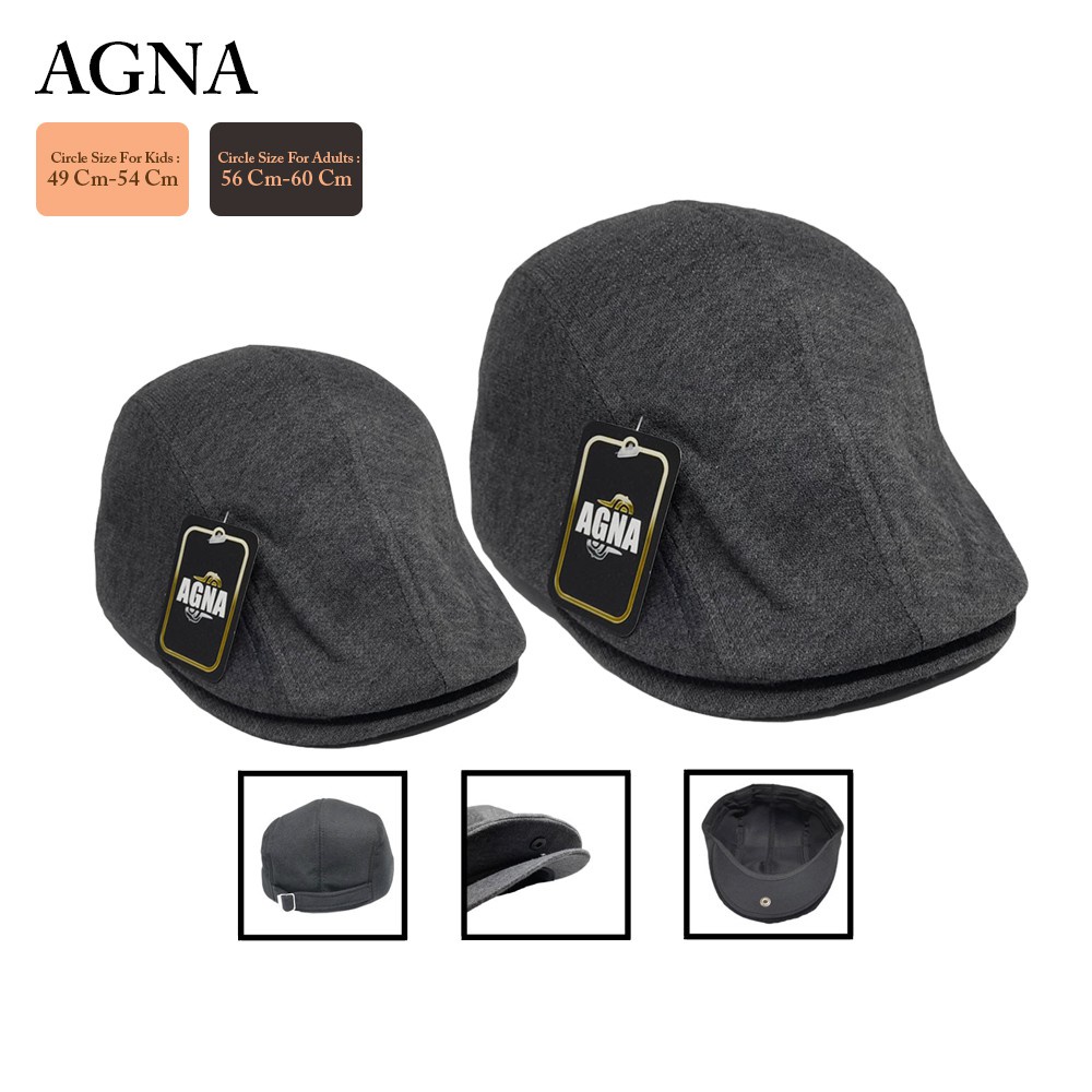 Elfs - Flatcap Wool Premium Painiter hat Topi Pelukis Pria dewasa Seniman Import