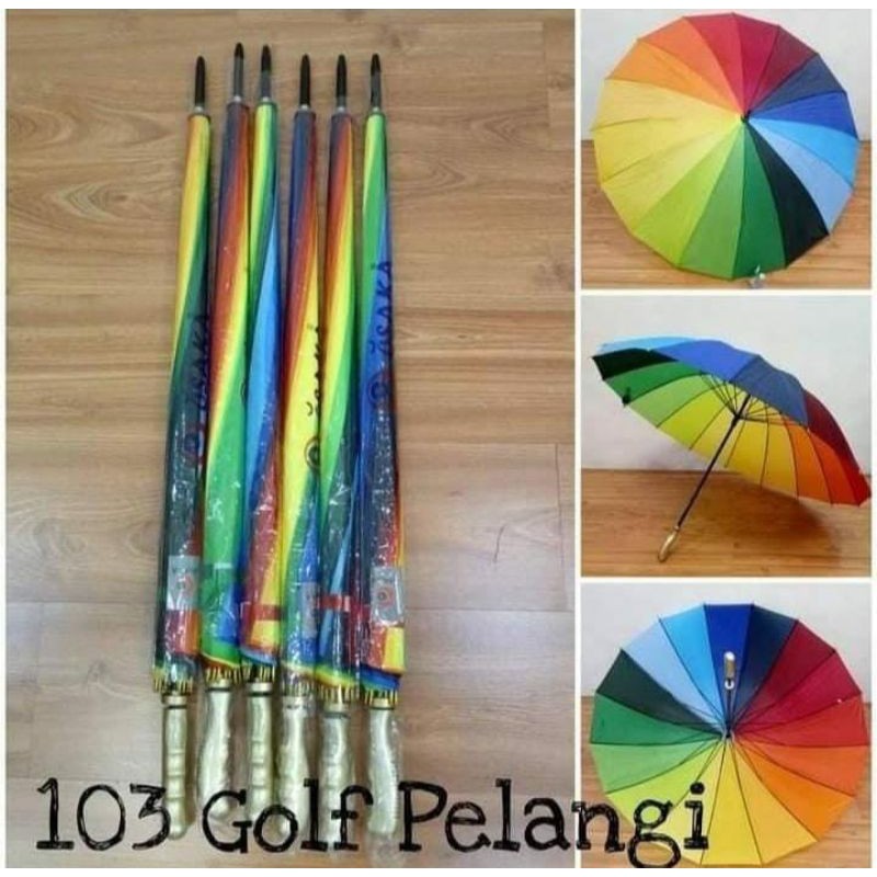 PAYUNG JUMBO PELANGI/PAYUNG JUMBO/PAYUNG MURAH/PAYUNG PELANGI JUMBO PAYUNG RAINBOW JUMBO PAYUNG LIPAT TONGKAT PAYUNG WARNA PELANGI