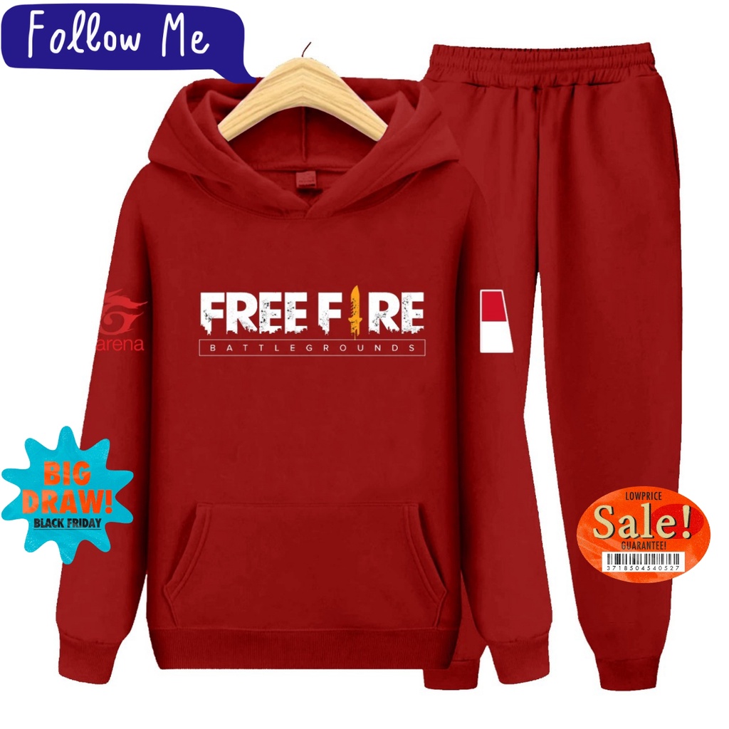 Harga HOODIE SWEATER FREEFIREE FF/SET JAKET ANAK KOREA/SET HOODIE DAN
CELANA TERBARU 2022