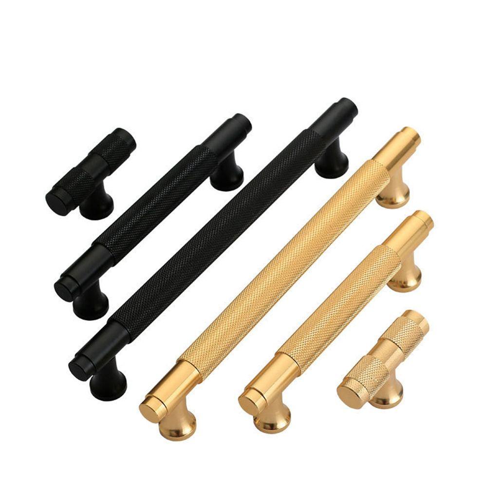 Nickolas1 Tarikan Pintu Gold Black Tarikan Lemari Handle Hardware Furniture Pintu Laci Lemari Handle