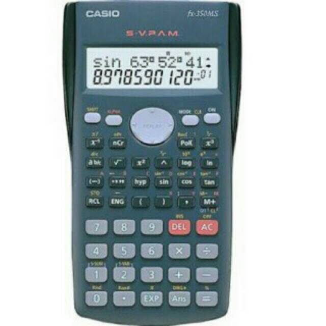 

Casio Fx 350ms ~kalkulator scientific0