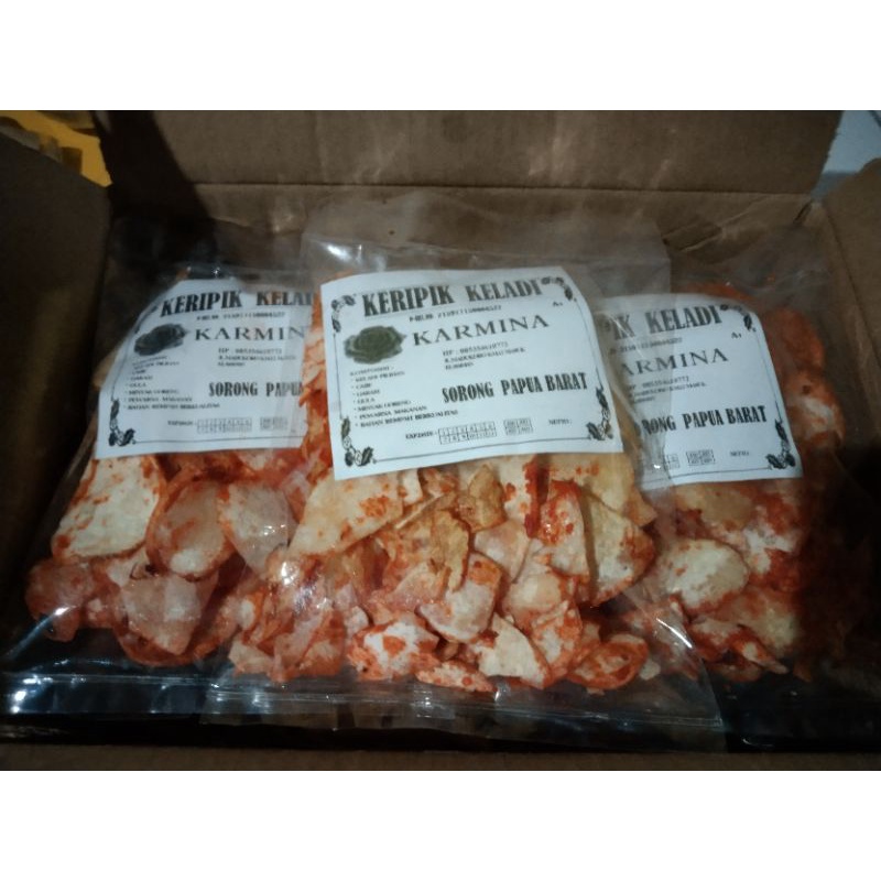 

Keripik Keladi Rasa Pedas Manis Khass Papua Kota Sorong