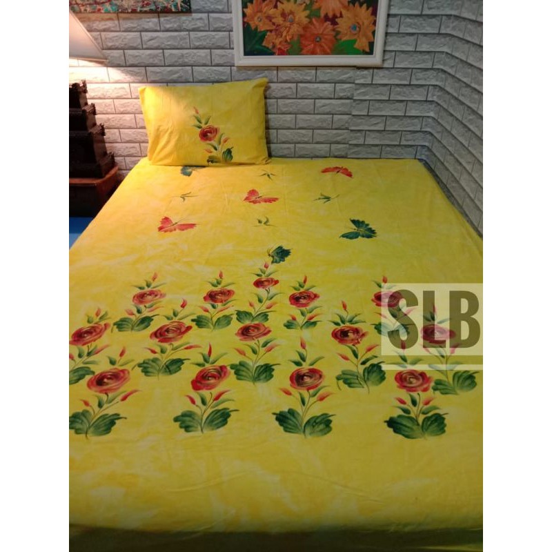 SPREI LUKIS BALI UK 180 TINGGI 30 Pre Order (Pilih Motif)