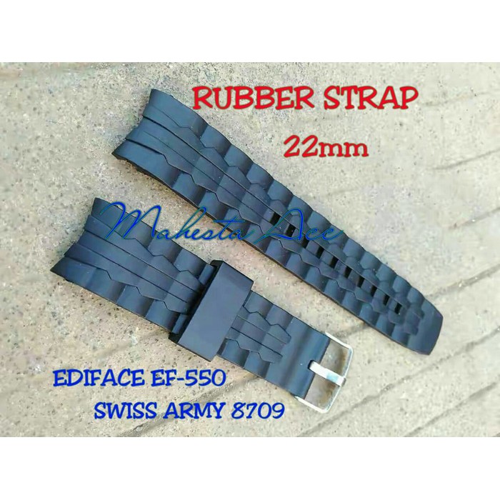 Tali Jam SWISS ARMY 8709 Diameter 22mm Rubber Strap