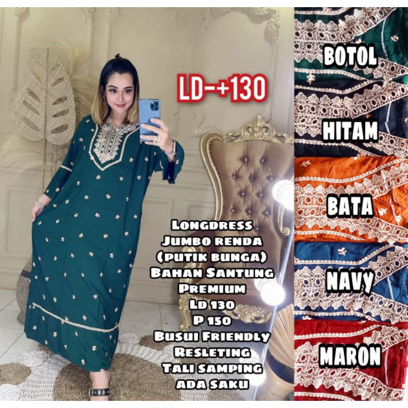 TERLARIS  LONGDRESS ARAB JUMBO | DASTER ARAB | DASTER ARAB JUMBO | LONGDRESS PANJANG | DASTER VIRAL