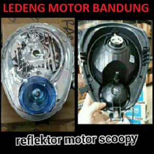 Reflektor Headlamp Lampu Honda Scoopy Lokal Geronimo