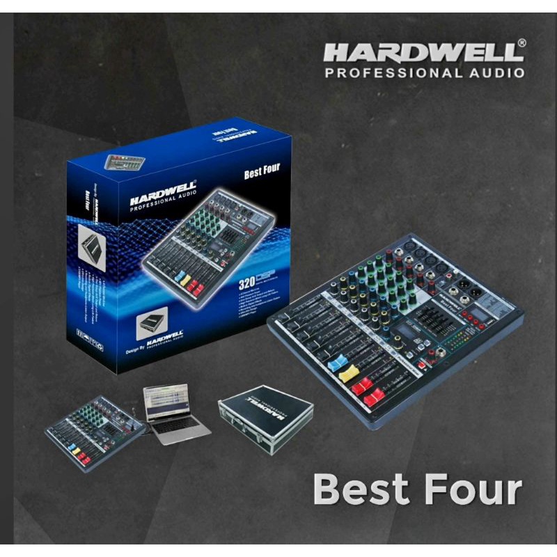 Hardwell Best Four Mixer 6 Channel