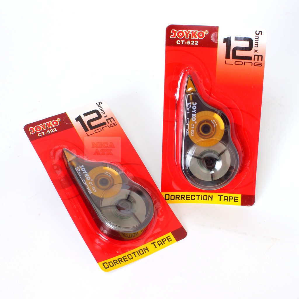

JOYKO Correction Tape CT-522 - Tip Ex Pita Roll [ ECER ]