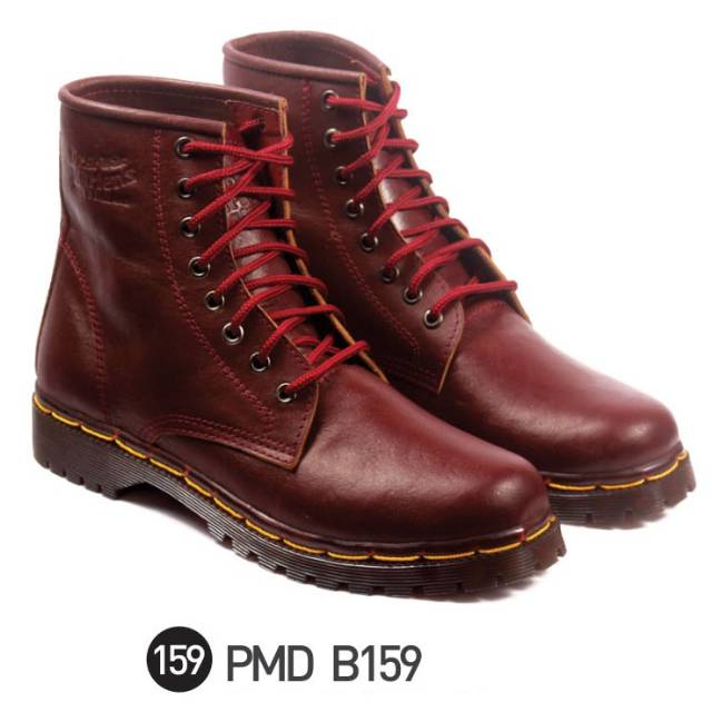 sepatu boots wanita, sepatu boots docmart wanita, sepatu docmart boots cewek PMD 159