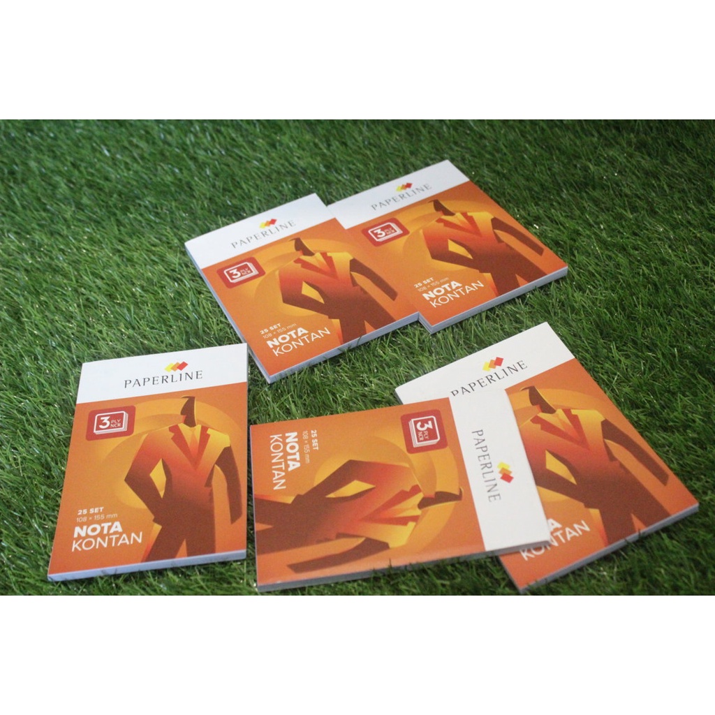 

PAPERLINE NOTA KONTAN KECIL 3 PLY / ISI 25 SET / UKURAN 108 x 155 mm