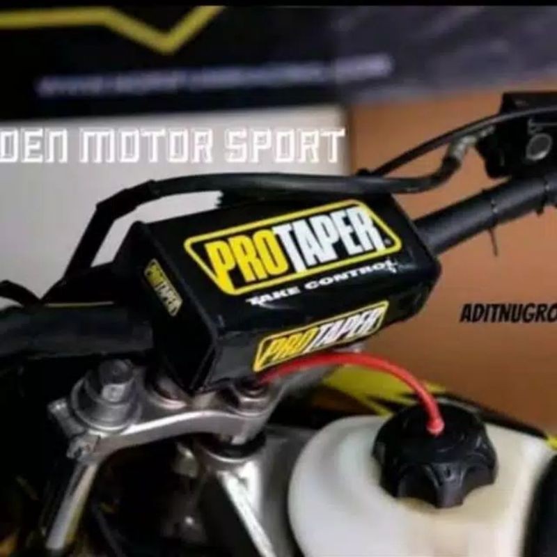 stang fatbar protaper evo low satu set riser dan busa kotak universal motor