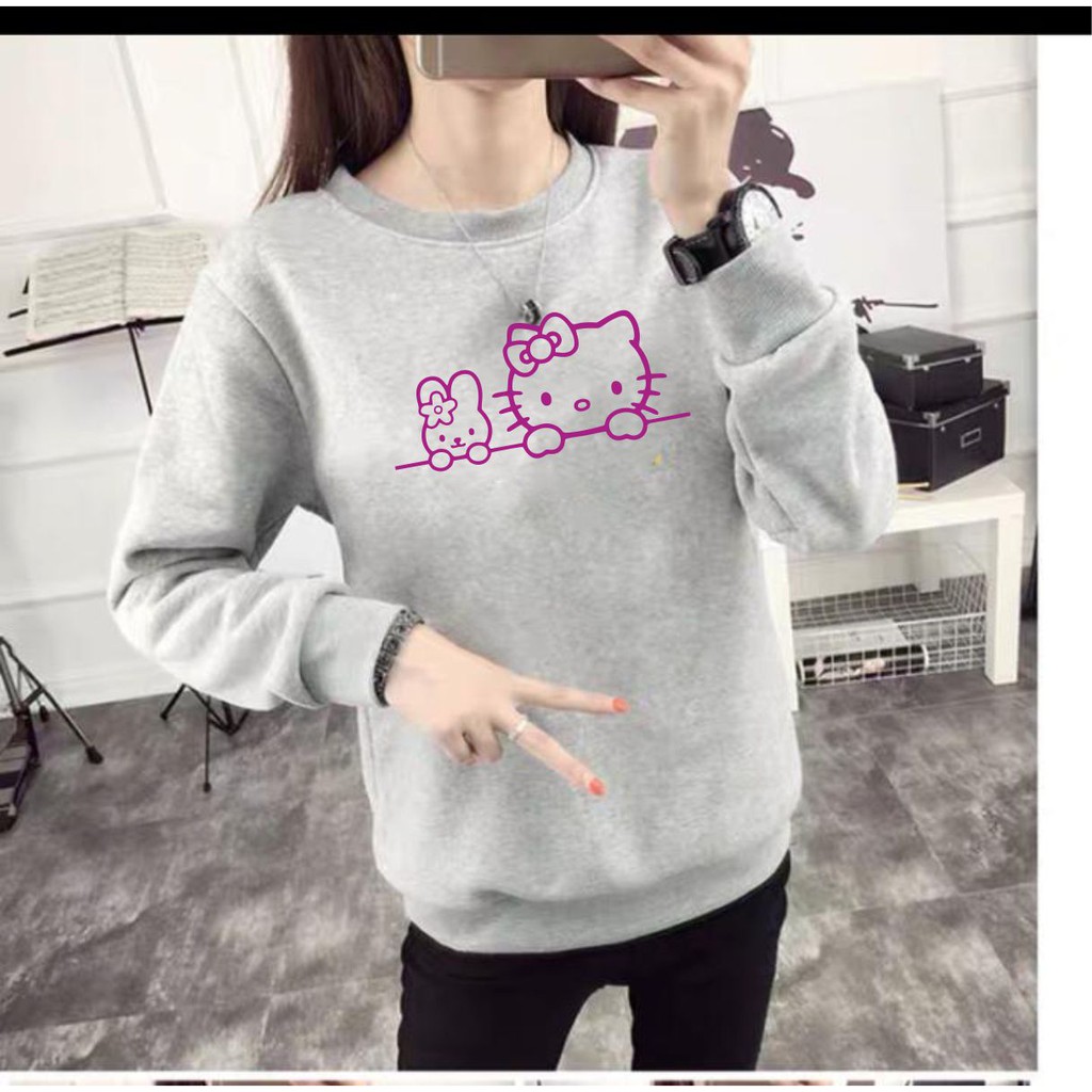 H3LLO KllTY sweater wanita / cewek terkini murah