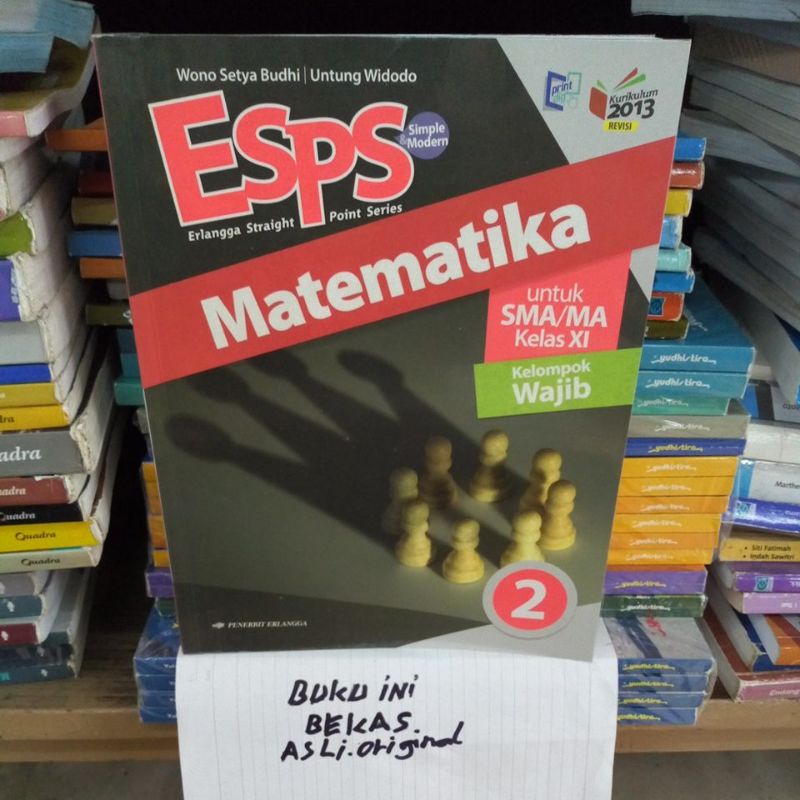 Esps matematika untuk SMA kelas 11 wajib