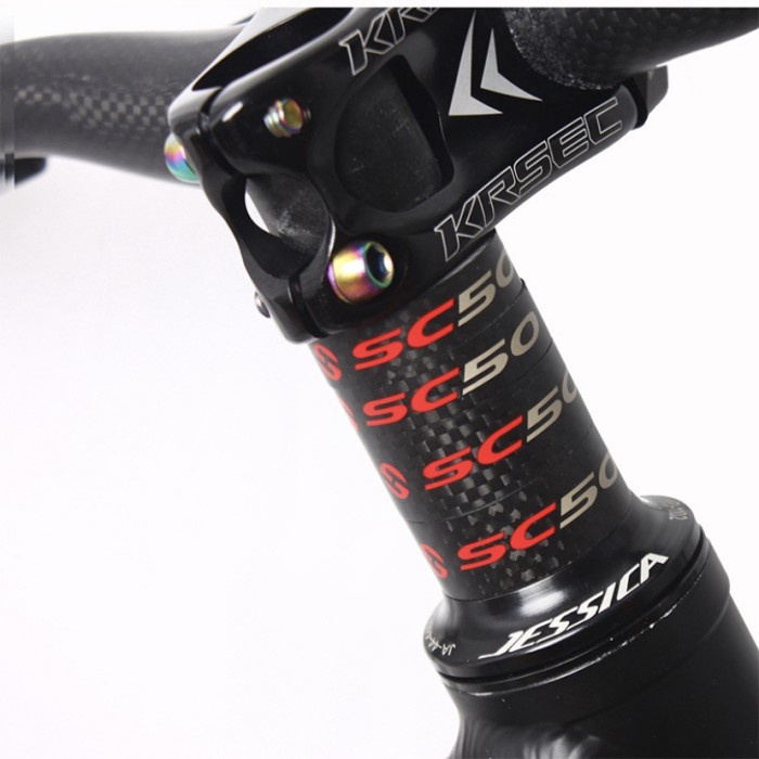 TOSEEK Washer Spacer Stem CARBON Fork Depan Sepeda