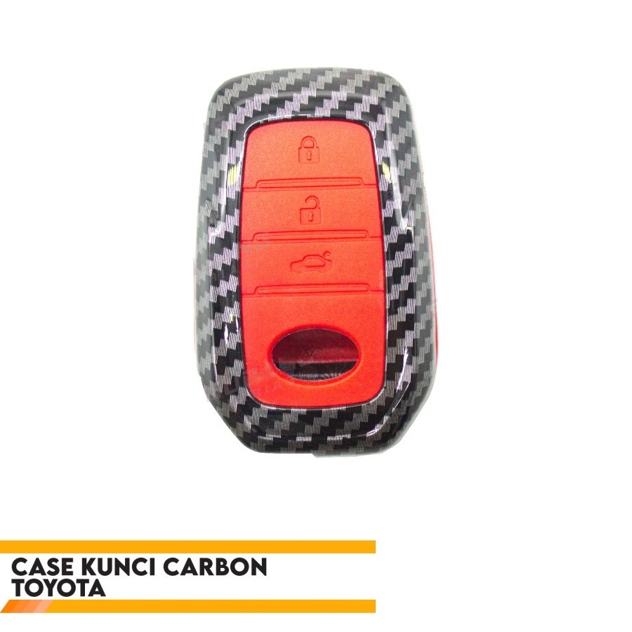 Casing Kunci Toyota FORTUNER GR Sport Carbon