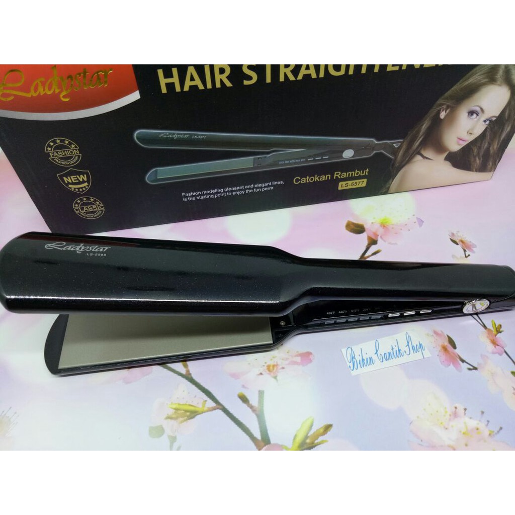 CATOKAN LADYSTAR LS 5588 PLAT LEBAR 450°F SANGAT PANAS CATOK CATOKAN SALON CATOKAN LURUS Limited