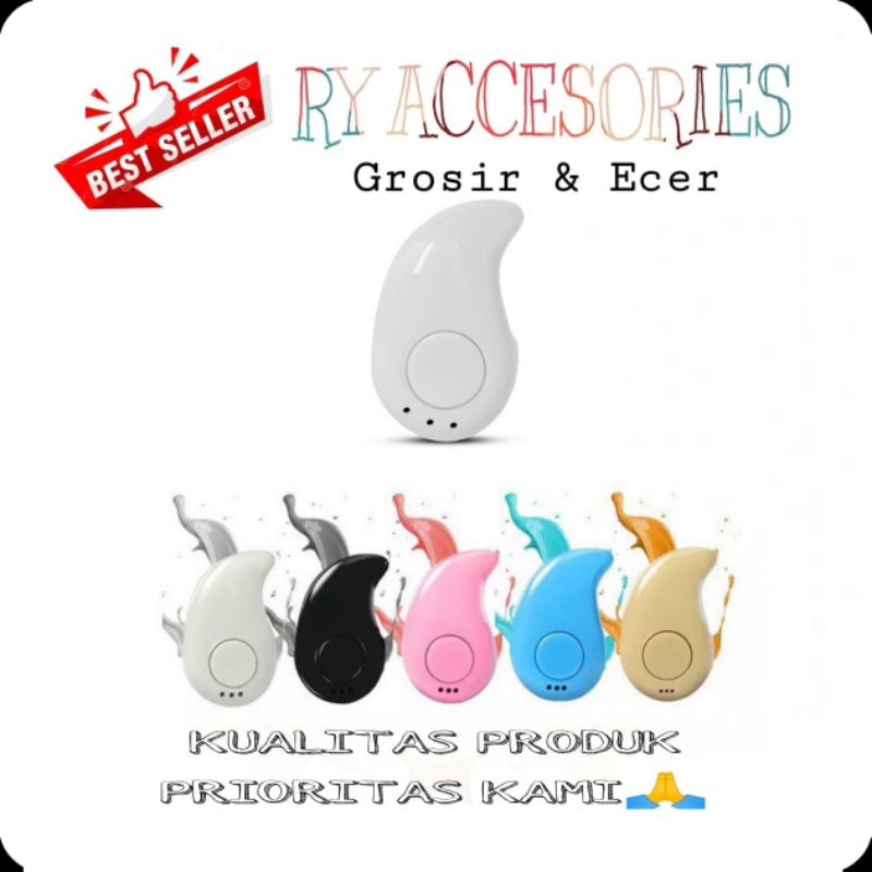 RY - Headset Bluetooth HF Keong / Handsfree Bluetooth Mini Keong Headset Bluetooth 4.1 S530 / Headse