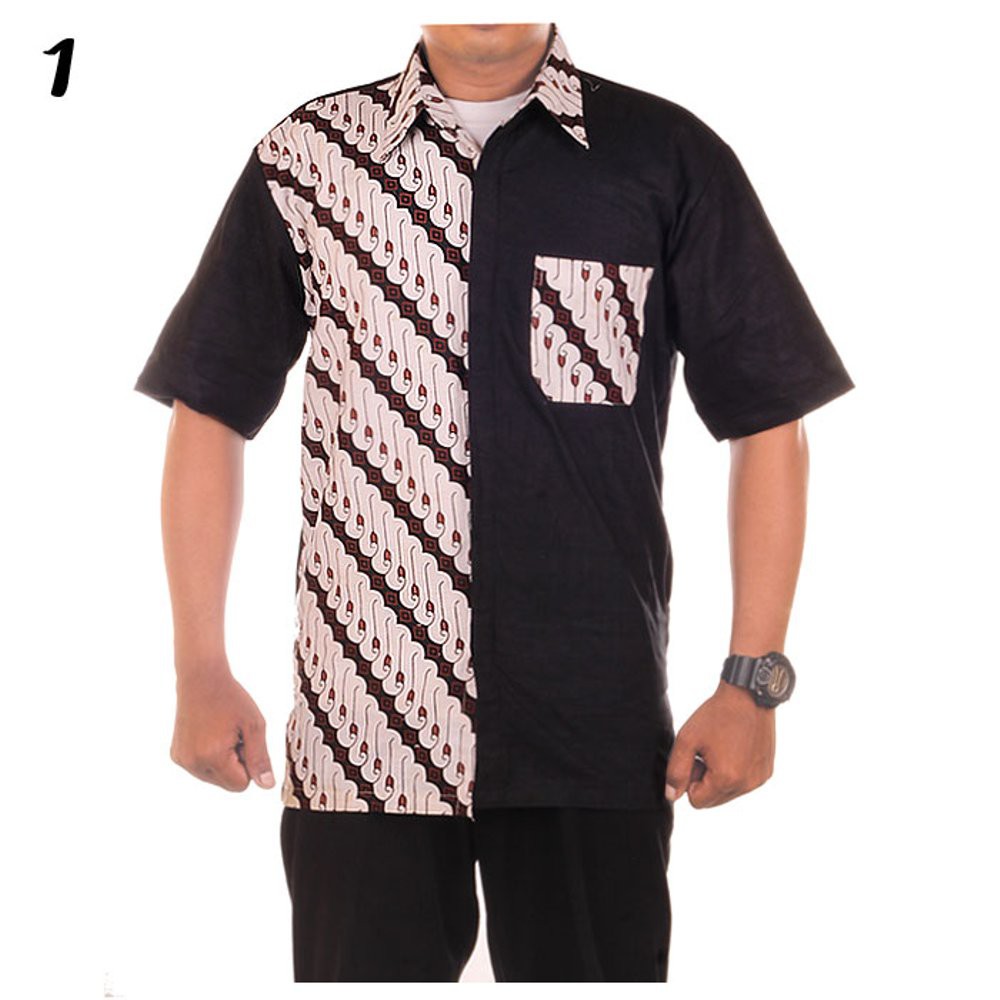 Kemeja Hem Batik Katun Mas Aji Seri B