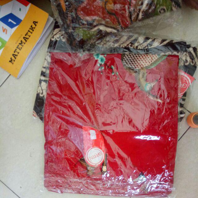 Bigclo - (cod) Ld 92-114cm Atasan Batik Wanita Jumbo 465 Vol33 Baju Batik Kerja Wanita