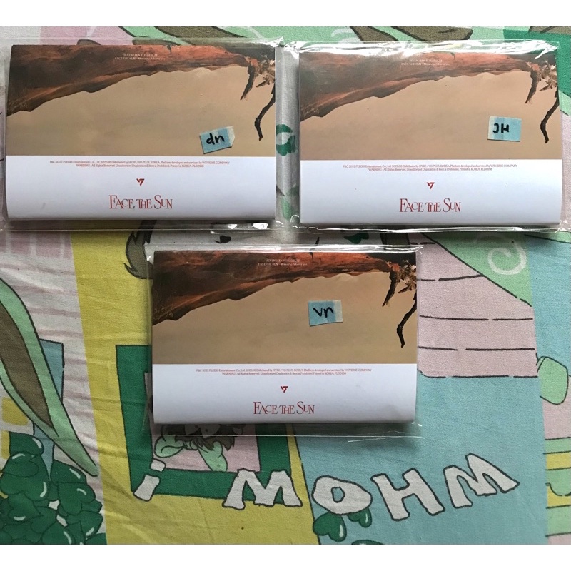 [READY STOCK] Album Seventeen Dino Jeonghan Vernon FTS Weverse ver. Album Set Face The Sun Dino Jeon