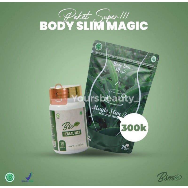 PAKET BODY SLIM MAGIC SUPER