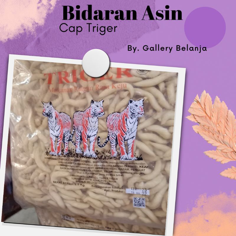 

Bidaran Asin 250 gram