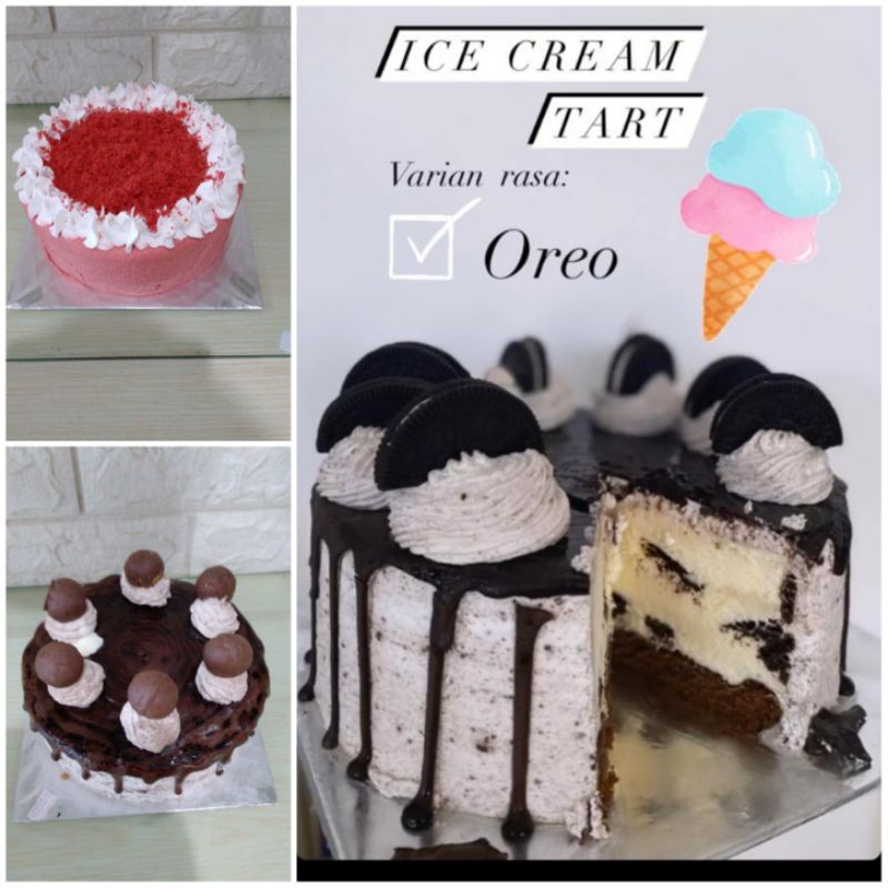 

Ice Cream Cake / Tart Ice Cream / Es krim / Bolu enak
