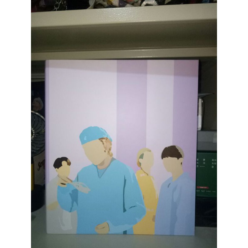 Binder Photocard Bambi A4 BTS Cover  BOOKED 