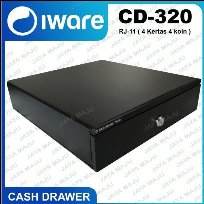 MINI CASH DRAWER - LACI UANG IWARE CD320 CD 320 CD 320 - IWARE CD-320 RJ11