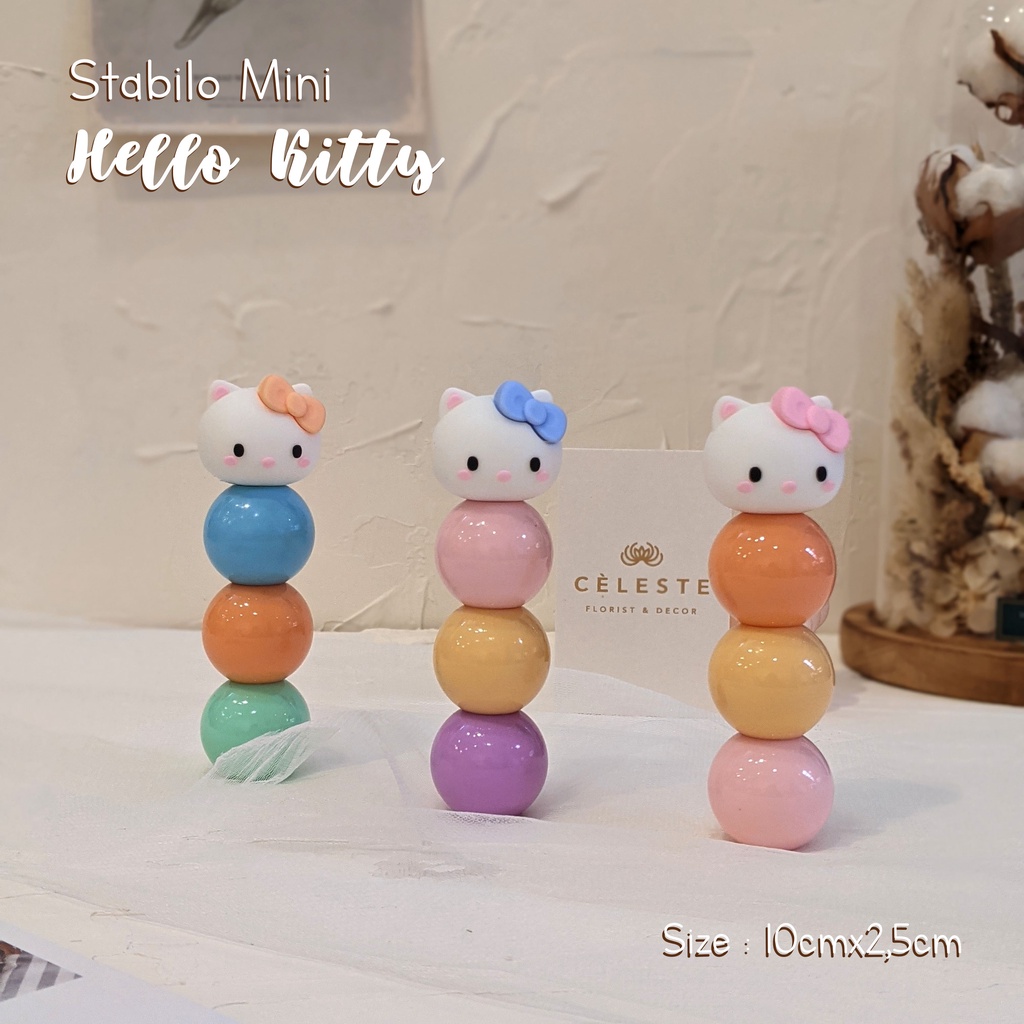 

Stabilo Hello Kitty Mini | Alat Tulis Lucu | Cute Stationery