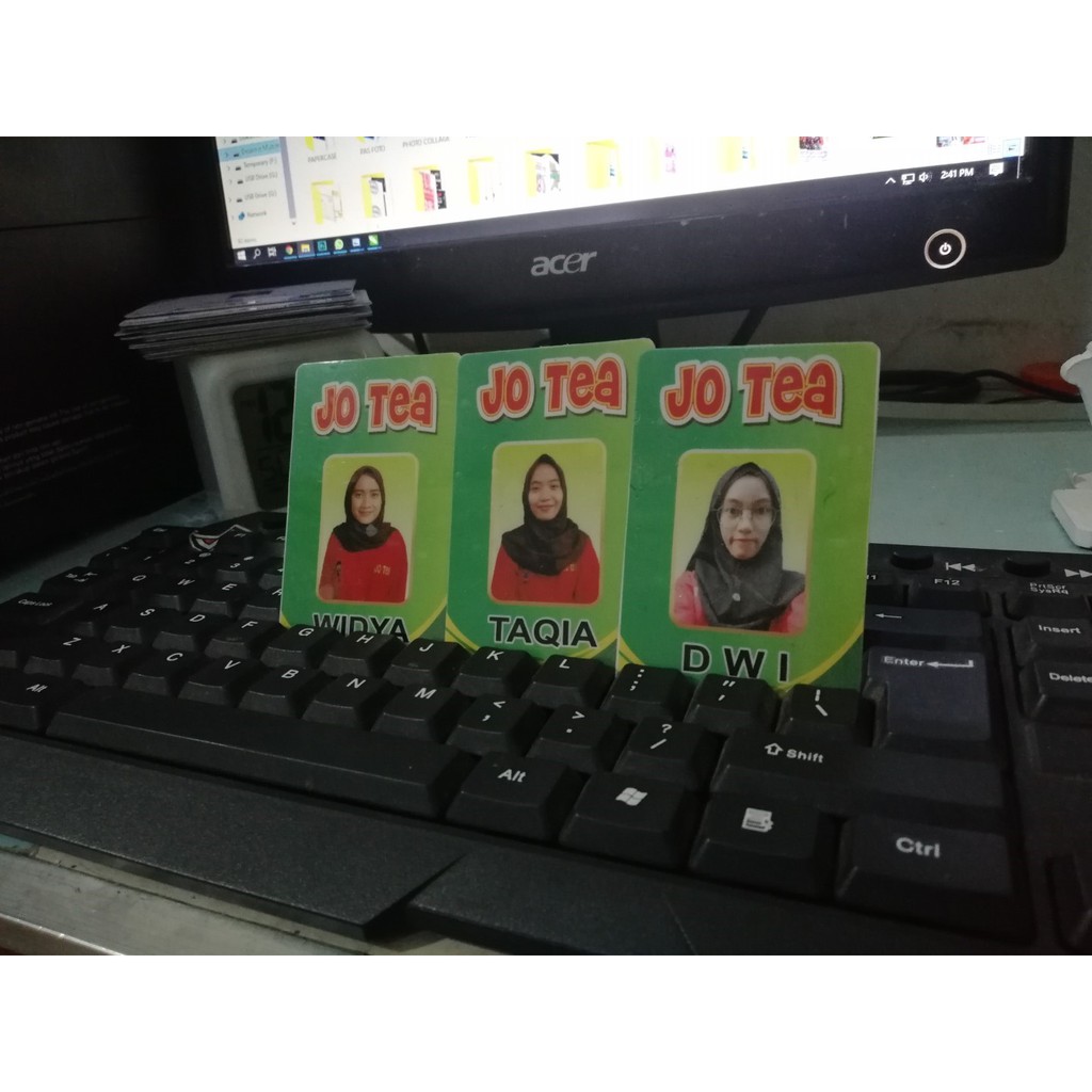 

Cetak Kartu Member / ID Card / PVC Glossy Custom