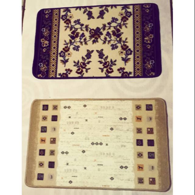 Keset minimalis /motif shabby informa