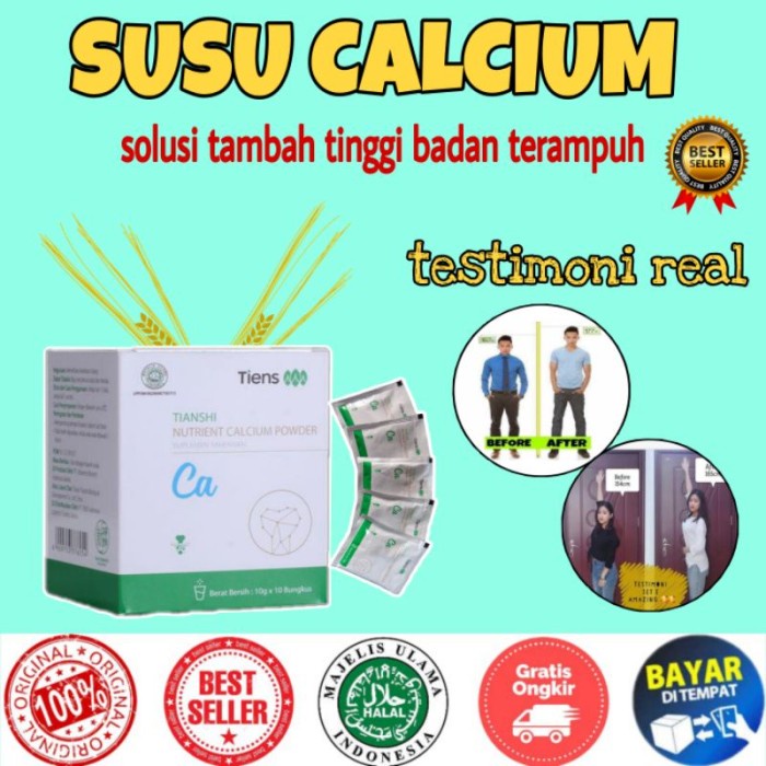 

PROMO SUSU CALCIUM | SUSU PENAMBAH TINGGI BADAN | PENAMBAH TINGGI