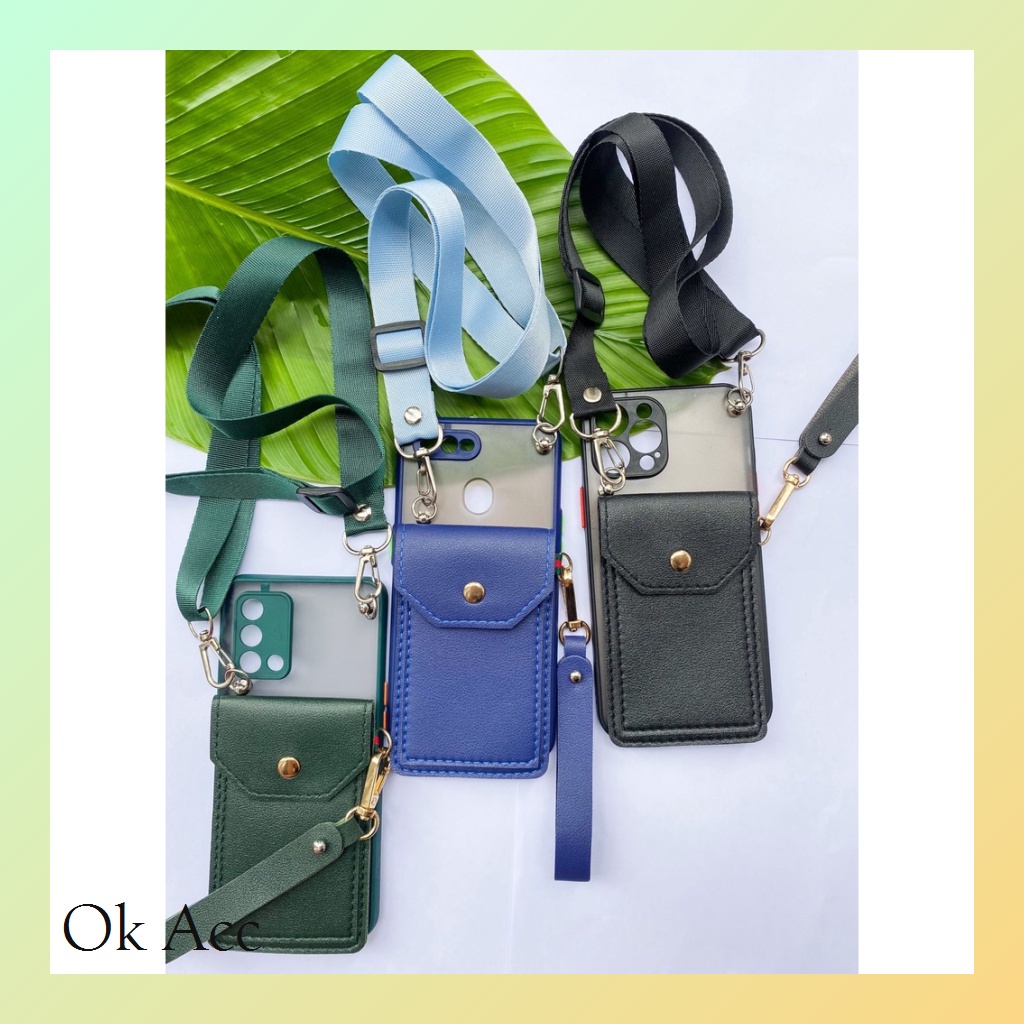 Case Tas Sling FH83 FC for Infinix HOT 8 9 10 Play 10s 10t 11 11s 12 12i Note 7 Lite 8 10 Smart 4 5 6 HD