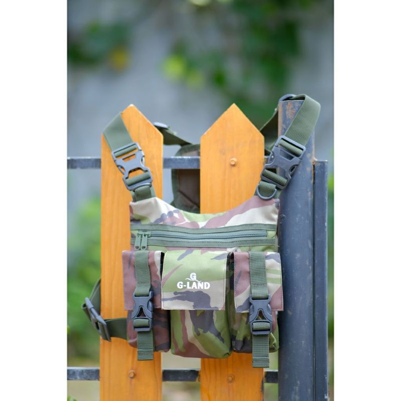 Tas Dada pria tactical loreng army g-land tas fashion tas goes tas terbaru lebaran
