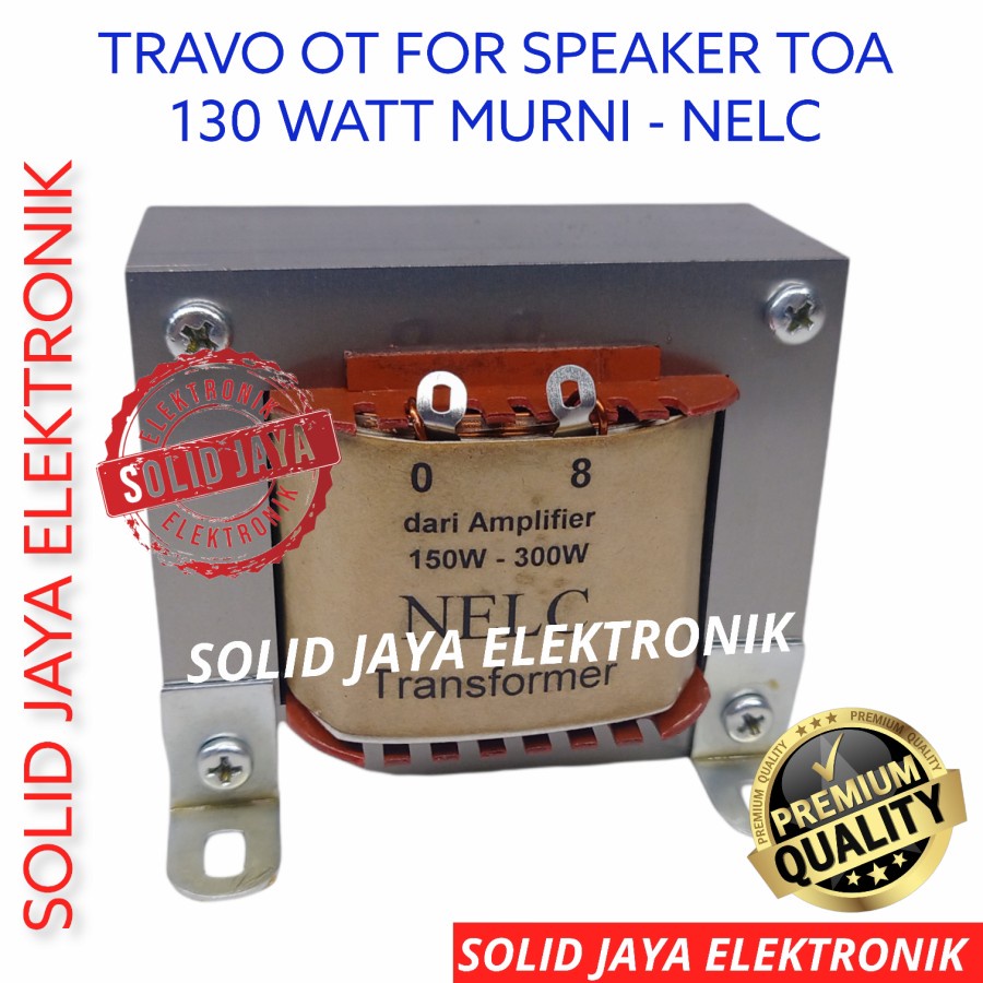 TRAVO TRAFO OT 130W UNTUK AMPLI AMPLIER KE SPEAKER MATCHING CORONG TOA AUDIO MECING MEICHING TRANFORMER 130 W WATT UNTUK SPEAKER SARINGAN NELC ASLI ORIGINAL TEMBAGA