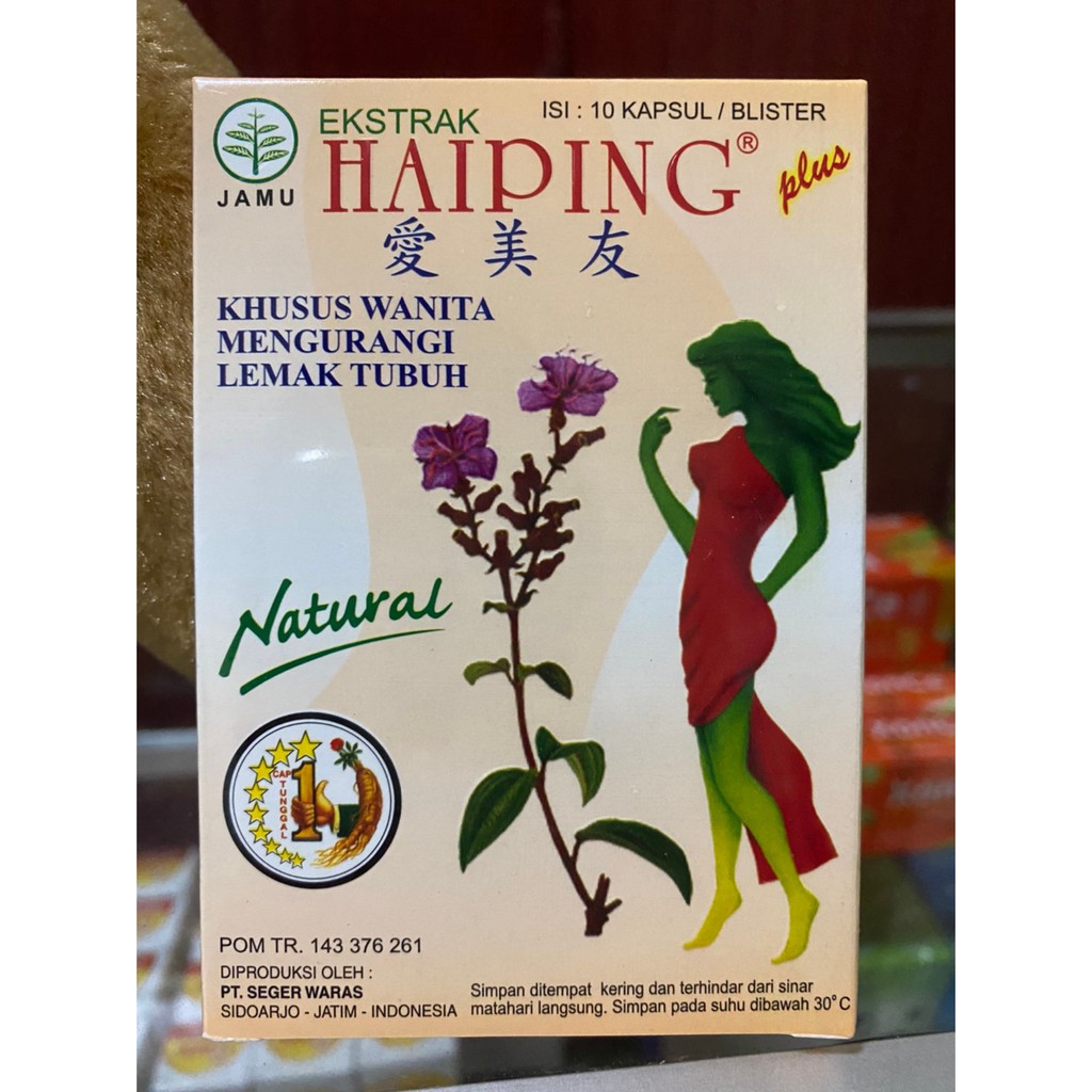 Haiping Kapsul Pelangsing & Peluntur Lemak