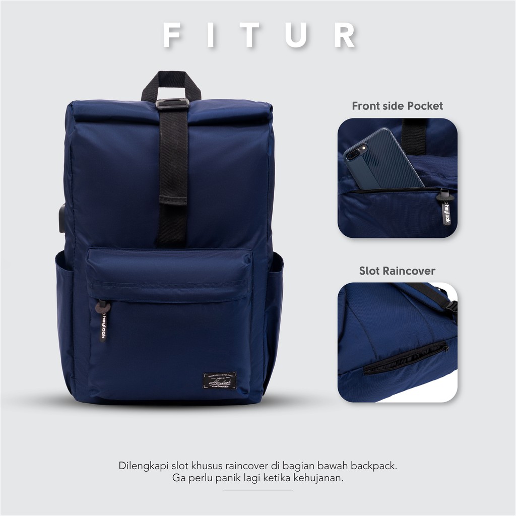 Harper Ransel Laptop/Tas Ransel Kuliah Import Murah Meriah/Unisex/Backpack Travelling [PROMO]