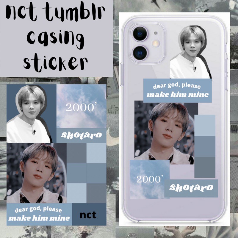 

STICKER NCT TUMBLR CASING SHOTARO SUNGCHAN