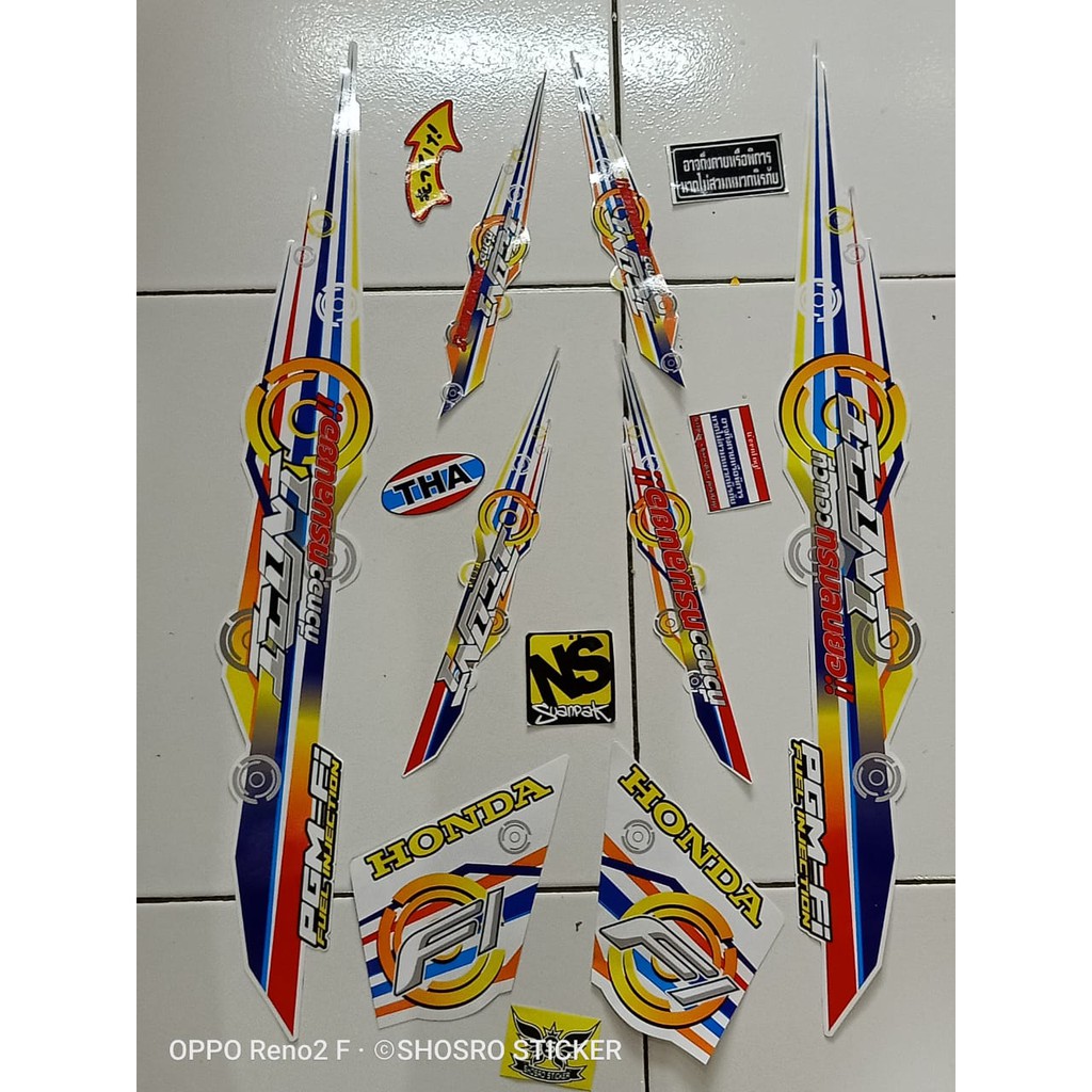 striping variasi honda beat fi mothai 2014