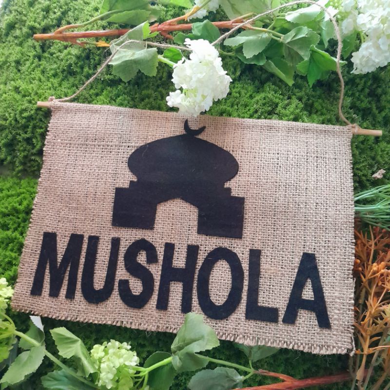 Mushola Hiasan Dinding Primitif Wall Decor Unik