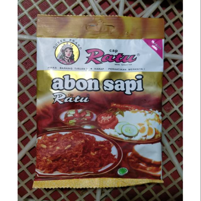 

Abon sapi cap Ratu