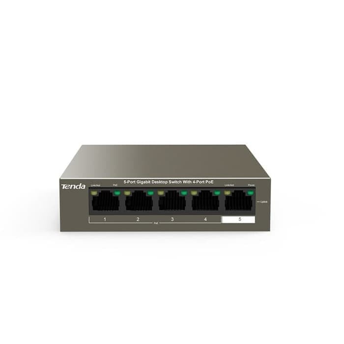 Tenda TEG1105P-4-63W, 5 Port Gigabit POE Desktop Switch