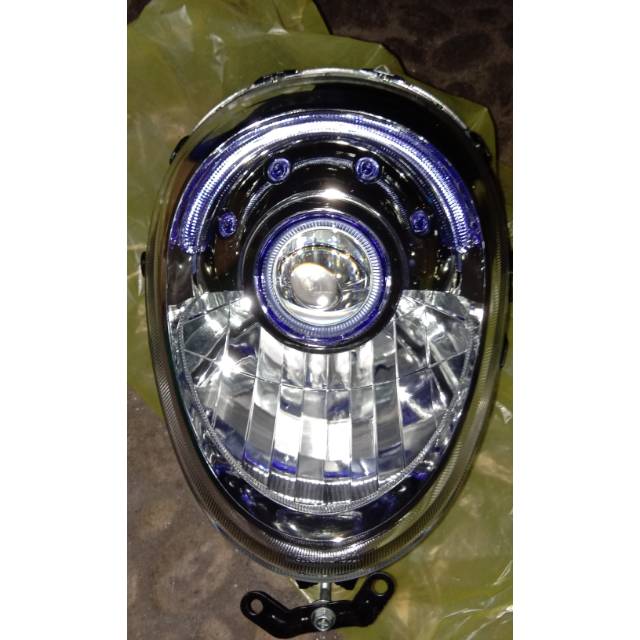 Headlamp lampu depan lampu utama reflektor scoopy fi 2013-2016 NON LED