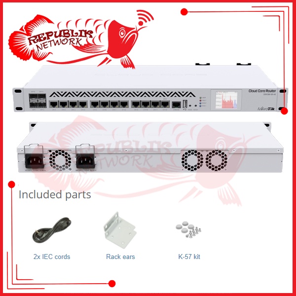 MikroTik CCR 1036 12G 4S EM V2 CCR1036-12G-4S-EM V2
