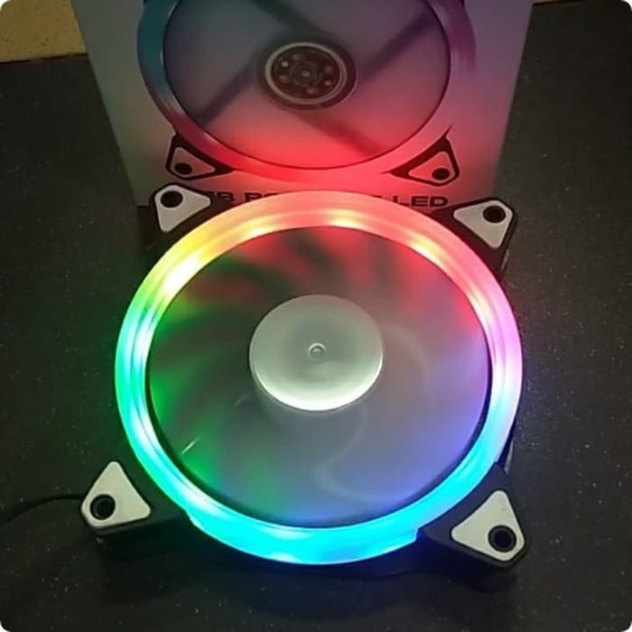 Illusion L-02 RGB Rotating Led Mejec Fan Casing 12CM LED Rotating RGB / MEJEC L02 ROTATING