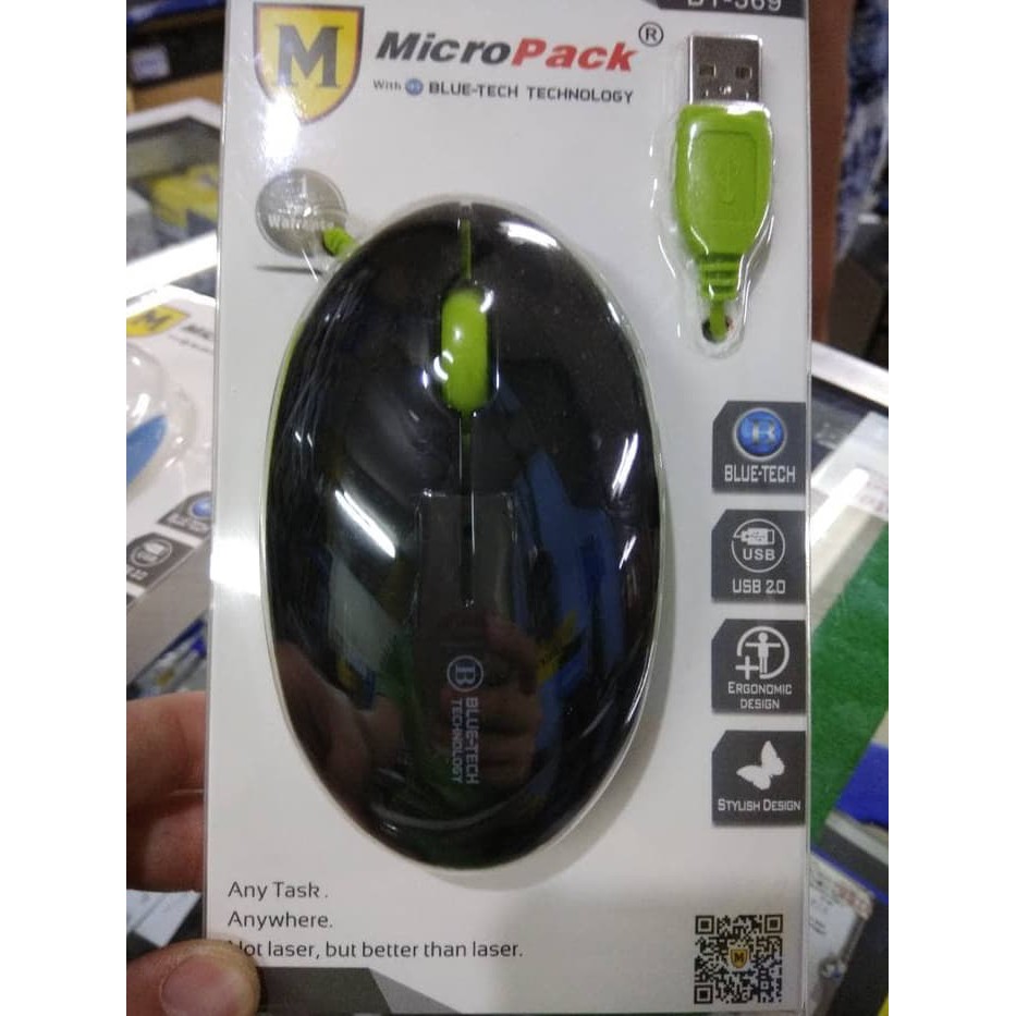Micropack Mouse BT369 with Bluetech technology