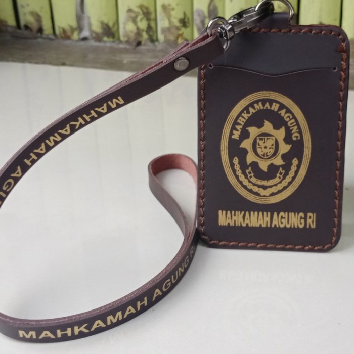 

Eklusif Tali Gantungan Name Tag Id Card Mahkamah Agung Limited