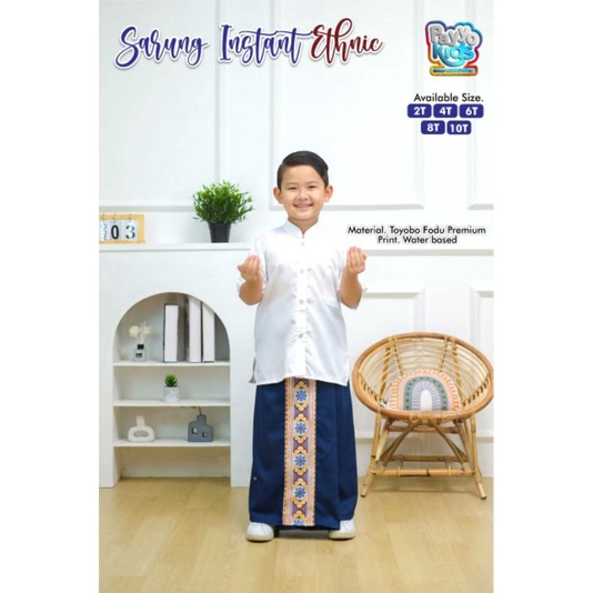 Sarung instan anak 1-10 Tahun