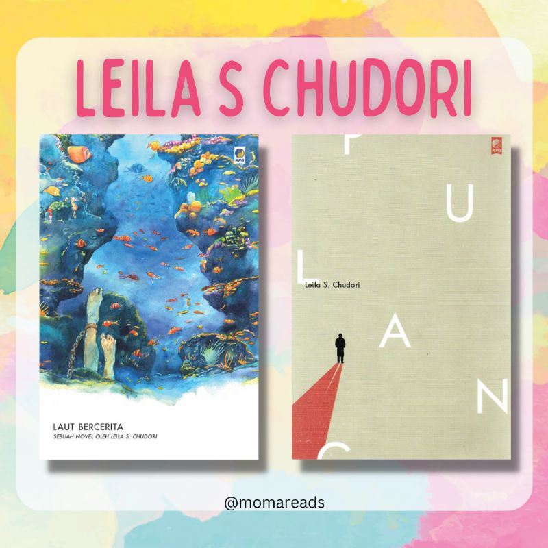 Laut Bercerita dan Pulang Novel Original Leila S Chudori - New segel, pinjam, preloved